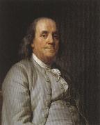 Joseph-Siffred  Duplessis Portrait of Benjamin Frankli Spain oil painting artist
